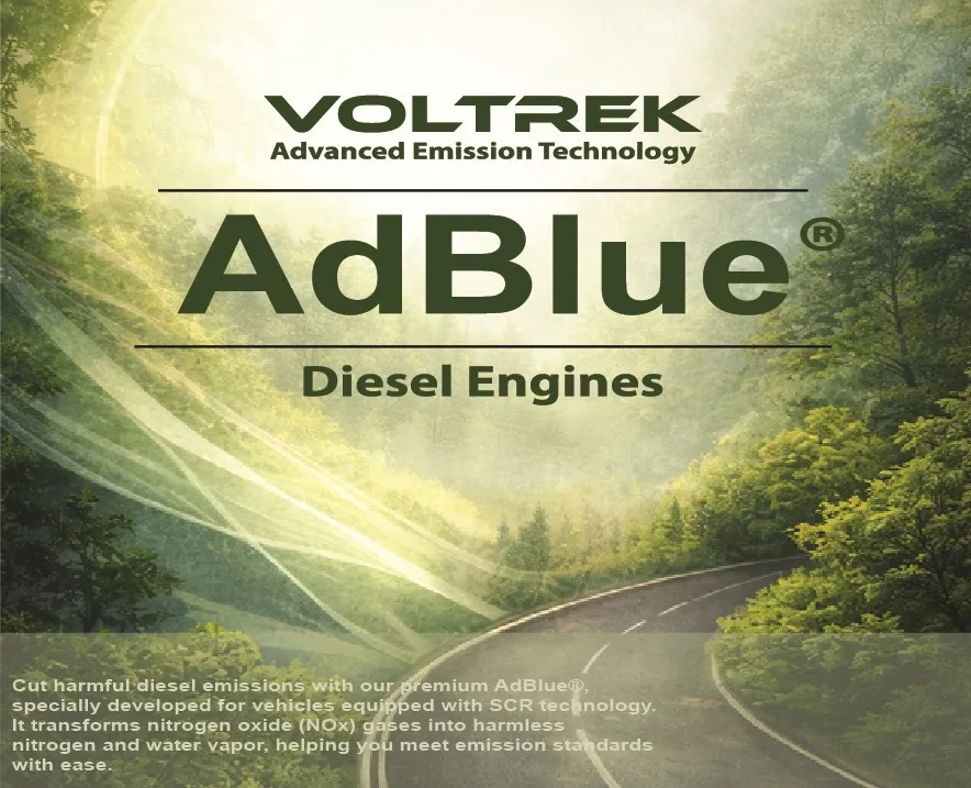 VOLTREK AdBlue packaging for diesel engines
