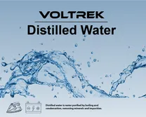 VOLTREK distilled water packaging