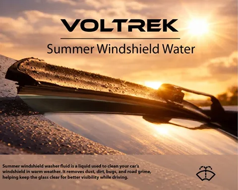 VOLTREK summer windshield washer fluid packaging