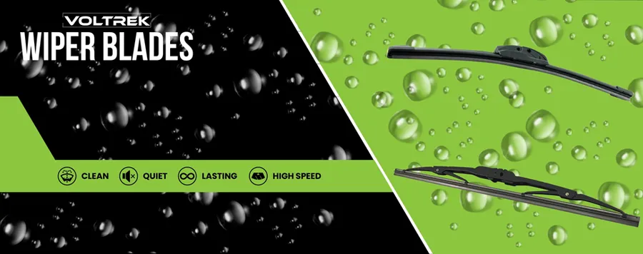 VOLTREK flat and conventional wiper blades