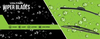 VOLTREK flat and conventional wiper blades